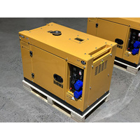 Générateur diesel silencieux Super Diesel 5/8/10/15/18/20 KW Kva 50/60HZ, démarreur électrique, monophasé/triphasé, générateurs électriques portables
