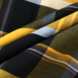 超売れ筋<span class=keywords><strong>65</strong></span>ポリエステル<span class=keywords><strong>35</strong></span>綿糸染めチェックストライプポプリン生地シャツ用 - Product Image 3