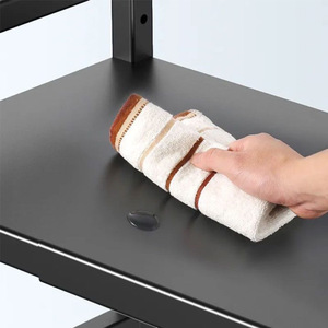 Hai lớp máy tính để bàn Nồi cơm điện lư<span class=keywords><strong>u</strong></span> trữ khung có thể thu vào nhà bếp Countertop lò giá cho hộ gia đình sử dụng đồ ăn - Product Image 3