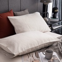 Parure de lit Cloudland, taie d'oreiller, couvre-lit en lin, housse de couette, ensemble de literie, taille Queen