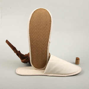 <span class=keywords><strong>2025</strong></span> Populaire Producten Milieuvriendelijk Materiaal Katoenen Canvas Hotelslippers - Product Image 3