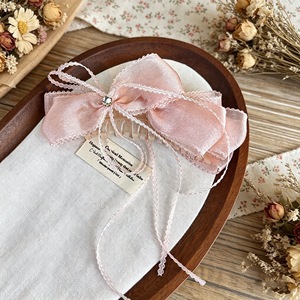 New Korean style moonlight girl niche <b>banana</b> <b>clip</b> with ruffled bow high ponytail <b>banana</b> <b>clip</b> high-end <b>hair</b> accessory <b>hair</b> <b>clip</b> - Product Image 2