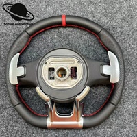 Pour la mise à niveau du volant en cuir noir des voitures de sport Mercedes-Benz W213 W222 W223 W167 X253 C238 C118 W463 V167 X247