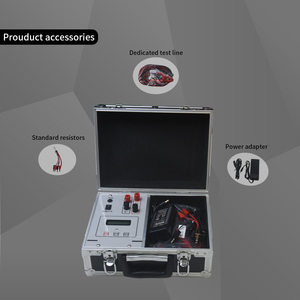 Testeur de résistance d'enroulement de transformateur 0-20k, 5mA ~ 10A, sortie de courant à 5 vitesses, ohmmètre portable, batterie 12.6V/4.8AH - Product Image 6