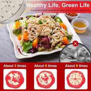 Large Plastic Chicken Breast Shredder Tool with Twist Brush Fork-Eco-Friendly <b>Meat</b> <b>Grinder</b> - Product Image 2