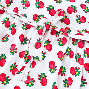 Venta al por mayor personalizable de las mujeres 2026 pre-<span class=keywords><strong>orden</strong></span> Maxi vestido con cintura alta estampado floral vestido de vacaciones de verano - Product Image 5