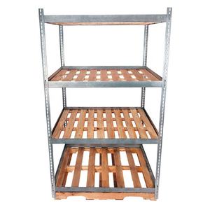 바퀴를 가진 정원 트롤리 꽃 수송 식물 간호원 금속 선반 선반 - Product Image 4