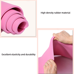 Tapis de yoga antidérapants en NBR et nylon de 10mm <span class=keywords><strong>d</strong></span>'épaisseur personnalisés avec feuille de mise à la terre correcteur de posture Fournitures de fitness - Product Image 5