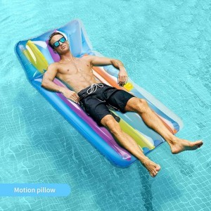 Hồ bơi bơm hơi <span class=keywords><strong>float</strong></span>-ergonomic thiết kế sôi động cầu vồng màu sắc cup chủ thân thiện với môi PVC chất liệu cho trong nhà/ngoài trời sử dụng - Product Image 6