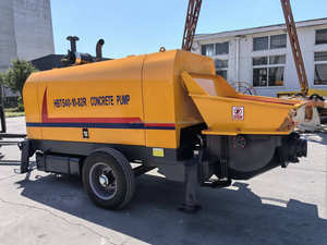 Pompe à béton pour remorque à moteur diesel 30/40/50/60/80 mètre cube de pompe à béton à vendre - Product Image 5