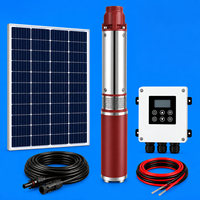 Pompe à eau submersible solaire YSPI DC Brush pour puits profond avec turbine en plastique pour l'alimentation en eau domestique