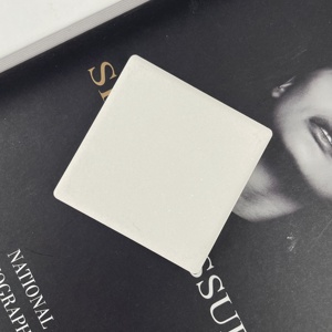 Aimants de réfrigérateur en céramique blanche à faire soi-même pour la décoration de la maison et de la cuisine, effet mat non émaillé, pour les célébrations de la remise <span class=keywords><strong>des</strong></span> diplômes et de Pâques - Product Image 1