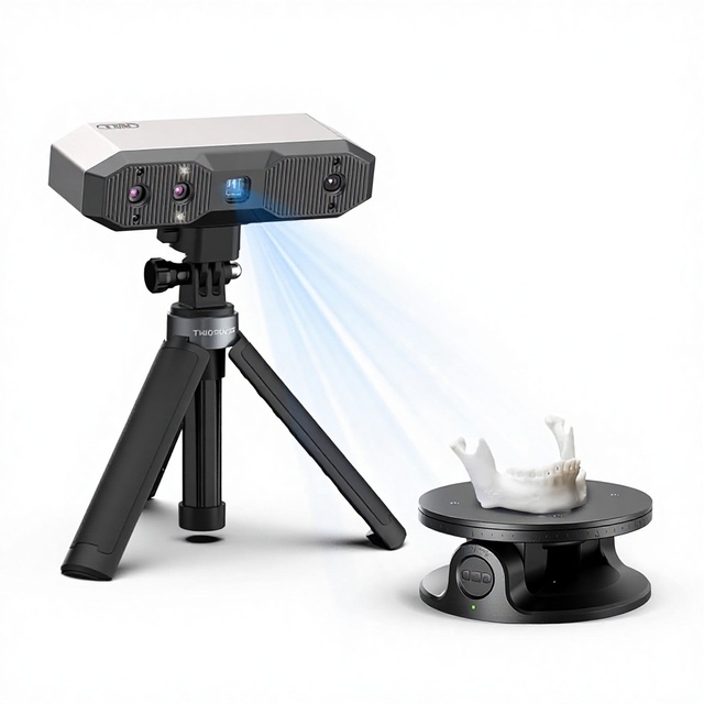 Revopoint MINI 2 3D Scanner Printing Handheld 0.02mm Precision Industrial Blue Light Full Color Model Scanning Small Objects