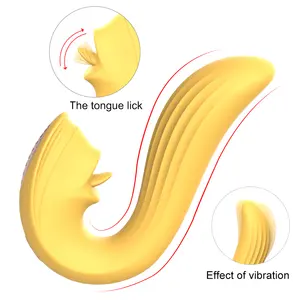 S-HANDE kadife öpücük klitoris vibratör g-spot stimülatörü vücut vibratör yalama dil vibratör bayanlara seks oyuncakları
