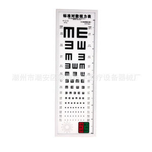 Caja de Luz con Tabla Optométrica Jinbokang de 5m, Logarítmica Estándar, para Hospital, Control de Miopía en Niños - Product Image 4