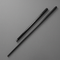 Queue de billard en fibre de carbone avec joint à broche 3 en 1, pour bris et sauts, avec fût à faible déviation pour la compétition