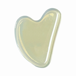 เครื่องนวดหน้าแบบกำหนดเองลูกกลิ้งหินหยกกัวซาเครื่องมือโอปอลแก้วกัวซาลูกกลิ้งสำหรับใบหน้า - Product Image 5