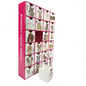 Boîte en papier personnalisée pour calendrier de l'avent pour chiens <span class=keywords><strong>2022</strong></span> - Product Image 6