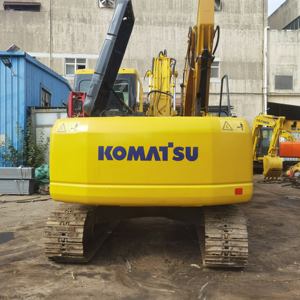Excavadora sobre orugas Komatsu usada de alta calidad, motor de peso operativo de 13 toneladas, equipo de maquinaria de construcción incluido para - Product Image 5