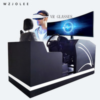 Modèle VR de simulateur de conduite automobile personnalisable Qiaoli pour les plates-formes de véhicules d'entraînement aux accidents de la circulation équipement éducatif