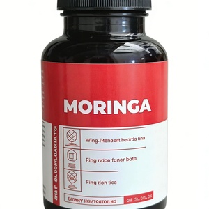 Las Mejores Cápsulas de Moringa Orgánica Natural Pura, Cápsulas de Hoja de Moringa Oleifera Pura de 500 mg, Cápsulas de Extracto de Hoja de Moringa de Máxima Potencia - Product Image 2