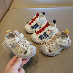 Sepatu Anak Sol Tebal Grosir, Alas Kaki Musim Panas Modis, Sepatu Kasual Anak Outdoor, Sandal Olahraga Nyaman untuk Bayi Laki-laki - Product Image 1