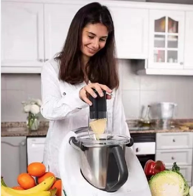 Mousseur à Lait Pour Thermomix TM5/TM6 – Accessoire Remplacement, Crème Cappuccino, Latte – Acier Inoxydable