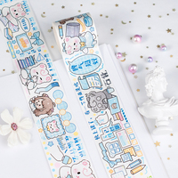 Ruban Washi Personnalisé de Haute Qualité et Mignon pour la Décoration de Téléphones Portables, Guitares, Articles de Papeterie et Livres