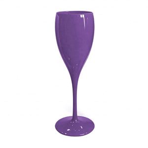 Vente flash - Verre à vin en acrylique incassable avec logo personnalisé, verre à champagne en plastique écologique - Product Image 4
