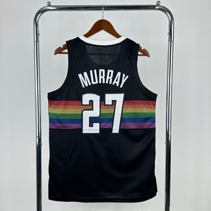 Vente en gros de vêtements pour hommes Denver Nugget # 15 Nikola Jokic # 27 Jamal Murray # Maillot de basket-ball 32 <span class=keywords><strong>Aaron</strong></span> Gordon - Product Image 2