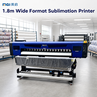 Imprimante par sublimation de 1,8 m pour l'impression par transfert thermique sur t-shirts, vêtements et textiles, machine à sublimation à double tête I3200A1