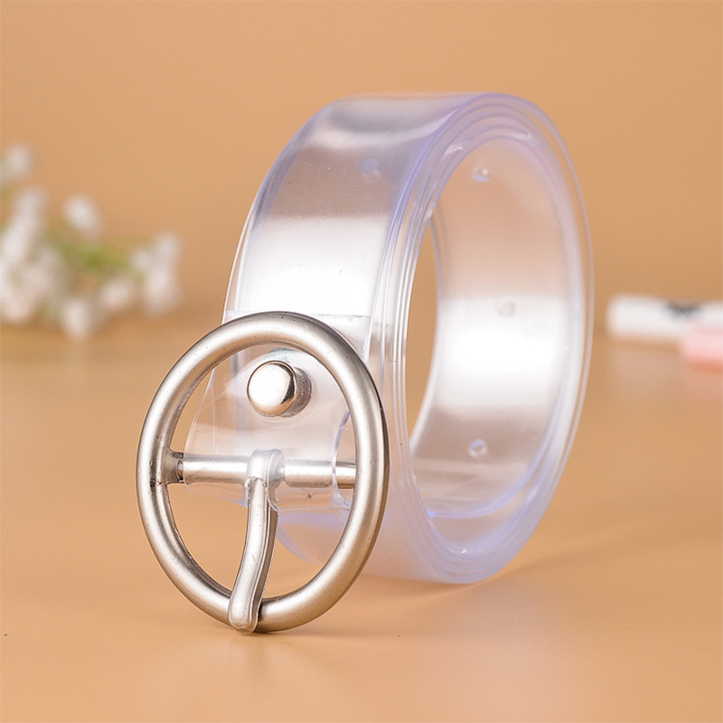 Модные прозрачные пластиковые детские ремни для мальчиков и девочек, детский ремень на талию, регулируемый пояс для брюк, джинсов, штанов Z30