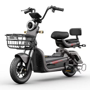 สกู๊ตเตอร์ไฟฟ้าสำหรับการเดินทางในเมือง มอเตอร์ 500 วัตต์ <span class=keywords><strong>แบตเตอรี่</strong></span> 48V12AH ไฟหน้าสว่าง ตะ<span class=keywords><strong>ก</strong></span>ร้าเ<span class=keywords><strong>ก</strong></span>็บของ ใช้สำหรับการช้อปปิ้งประจำวัน - Product Image 2