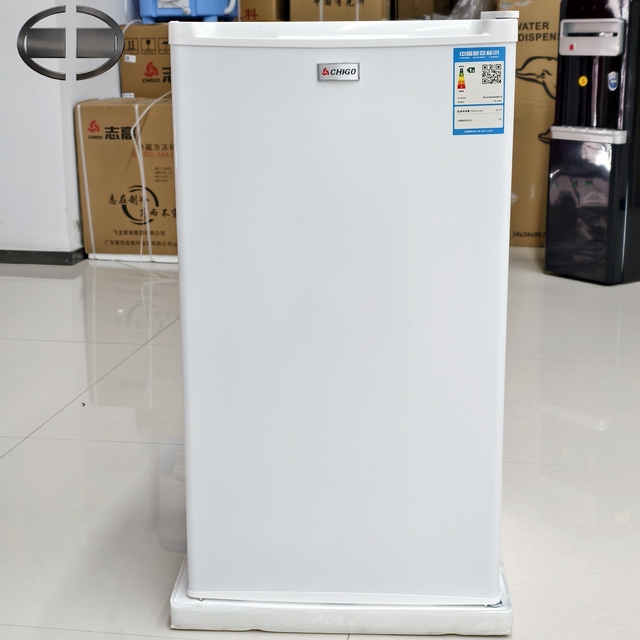 H 92L Household Small Single Door Refrigerator with Refrigeration and Mild Freezing for Home Dormitory Use Mini Refrigerators