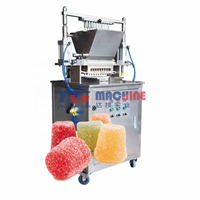 Mesin Gummy Pectin Semi-otomatis, Mesin Laboratorium Vitamin Gummy, Mesin Tuang Berperekat Halal