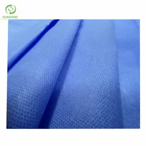 100% PP Spunbond Nonwoven Fabric SMS non-woven fabric customized good quality non woven fabric roll for disposable bedsheet