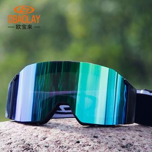 OBAOLAY <b>Ski</b> Goggles Iridium Coating PC Lens All Gender Outdoor Sports - Product Image 5