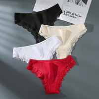 Ladymate ODM/OEM Bragas De Cintura Media Para Mujer Plus Size Culotte en dentelle pour femmes Sous-vêtements sans couture Culotte en coton Lingerie