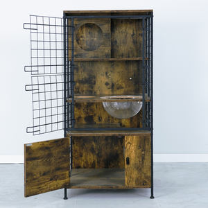 Recém-Projetado Luxo Multi-Funcional <span class=keywords><strong>Cat</strong></span> Apartamento Grande Espaço Pet House <span class=keywords><strong>Cat</strong></span> <span class=keywords><strong>Cage</strong></span> com Respirável Recurso Box Packing - Product Image 5