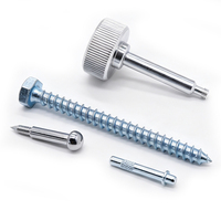 Fixations en acier inoxydable sur mesure OEM, usinage CNC suisse de précision, tournage de pièces, vis, broches, métal