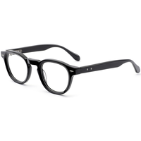 Elan Optical M3051, Nuevo Diseño Retro, Montura de Gafas Redondas Unisex, Acetato, Lentes Ópticas Personalizadas con Prescripción