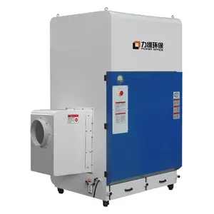 Self-clean dust collection unit for laser cutting dust collector for metal cutting dust extractor