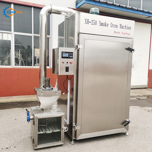 Horno <span class=keywords><strong>de</strong></span> Ahumado Automático Industrial Comercial para Salchichas <span class=keywords><strong>de</strong></span> Pescado con Motor y Capacidad <span class=keywords><strong>de</strong></span> 250 kg - Product Image 5