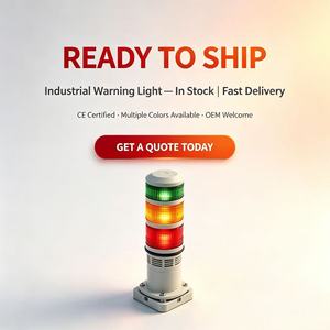 Industrial LED Warning Light 3 Color Tower Signal <b>Alarm</b> Lamp 85dB Buzzer for Crane Factory Automation - Product Image 6