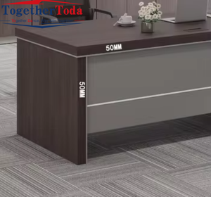 Escritorio Ejecutivo Moderno de Madera y Metal, Económico y Duradero, con Cajones y Colores Personalizados para Jefes y Gerentes Generales, Venta al Por Mayor - Product Image 5