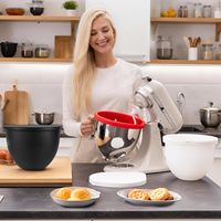 Bol en silicone de qualité alimentaire MixAid – Revêtement de remplacement écologique, compatible lave-vaisselle et four, ustensiles de cuisson, couleurs personnalisables, complet