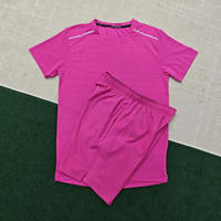 T-shirt d'entraînement de sport pour étudiants, manches courtes, absorbant la transpiration, séchage rapide, style rétro, pour compétition professionnelle