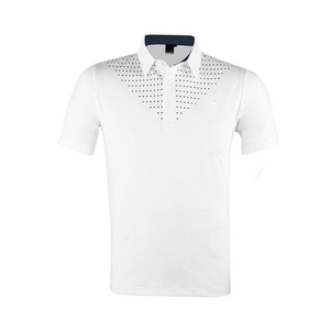 Camisetas de Manga Corta para Hombre al por Mayor de Alta Calidad, Tejido Jersey Sólido Personalizado, Transpirable, con Logotipo Personalizado, Servicio OEM - Product Image 2