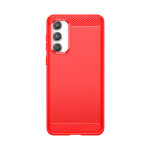 Para Samsung Galaxy XCover7 Pro/6 Pro/Note10/Note9/8 suave TPU fibra de carbono cepillado resistente protección a prueba de golpes <span class=keywords><strong>funda</strong></span> para teléfono móvil - Product Image 5
