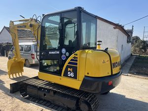 Komatsu PC56 Mini Excavator 3 Ton Operating Weight With Digging Bucket Core Engine Component Used <b>Engineering</b> <b>Machine</b> - Product Image 2